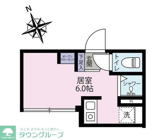 Cresta松陰の物件間取画像